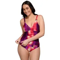 Ten Cate tankini top v-neck padded tankini dames -