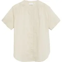 Comma Blouse lichtbeige