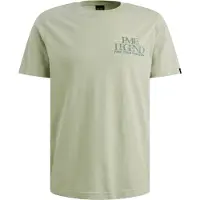PME Legend Shirt 'T-shirt in jersey with small artwork' lichtgroen
