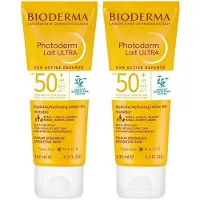 Bioderma Photoderm Lait Ultra Spf50+ 2x100 ml Zonnecrème