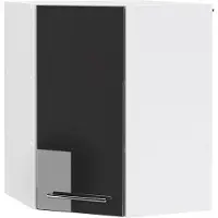 Vicco Fame-Line Hoek hangkast – 57 cm Antraciet Hoogglans