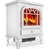 Monzana Elektrische Kachel Wit 2000W met Verwarming 60x28x50cm