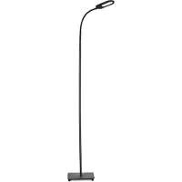 B.K.Licht Staande ledlamp Vloerlamp, dimbaar, draaibaar, geheugen & touch functie, incl. 8W 600lm