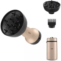 Calor Sèche-cheveux Diffuseur 3-en-1 Curl Harmony CV7D30C0 Noir Or