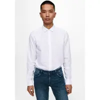 Only & Sons Overhemd 'ONSCaiden' wit gemêleerd