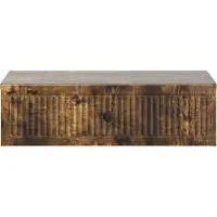 vidaXL Wandgemonteerde Zijtafel 59 x 34,5 x 17 cm Bewerkt hout