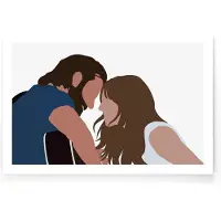 Walljar - A Star Is Born - Muurdecoratie - Poster