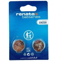 Renata - Knoopcel batterijen - CR2320 - Lithium - 3V - 2 stuks