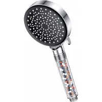 DNA Douchekop - Doucheslang - Doucheset - Douchekop met Slang - Chrome - 28cm x 12cm x 6cm
