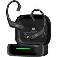 KZ AN01 - Draadloze HiFi Oorhaak Adapter - Bluetooth 5.4 - ANC & Transparantiemodus - LDAC Audio - 40U Batterij - 2-Pin 0.75mm Compatibel - Zwart