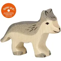Holztiger - 80110 - FIGUUR - WOLF, KLEIN