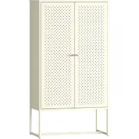 En.casa Woonkamerkast Viitasaari commode 150x80x40 cm crèmewit []