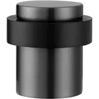 Intergriff Deurstopper voor vloermontage 30x40mm gun metal PVD gecoat