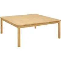 vidaXL Salontafel Licht acacia 110 x 110 x 45 cm Massief Acacia Hout