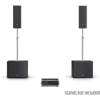 LD Systems STINGER G3 GALA SET passieve PA set met versterkerrack