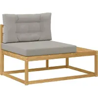 vidaXL Buiten bank set Polyester Wit