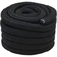 vidaXL Boottouw 3 mm 50 m Zwart PP
