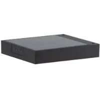 KLEWE LED-zonne-wandlamp ALA WALL, antraciet, aluminium, IP65 WALL, zwart, Aluminium, Modern, solar buitenlamp
