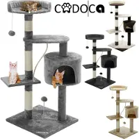 Cadoca Kattenboom Beige/Bruin 112cm