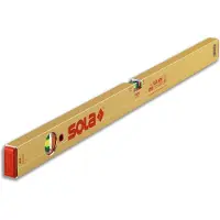 Sola Alu blokwaterpas AZ50, 50cm 2 libellen 0,50mm/m goud - 01160701