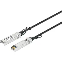 Intellinet 508391 InfiniBand en Glasvezelkabel 1 m SFP+ Zwart, Zilver