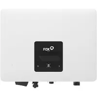 FoxESS 3kW omvormer, netgekoppeld, enkel-fase, 1 mppt, display, wifi, LAN, AFCI