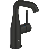 GROHE Essence New M-Size Wastafelmengkraan – Draaibare Uitloop – AquaGuide – Push-Open – Matte Black