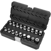 YATO YT-05991 - Gereedschap Zeskantige & Vierkante Nasadek - Stal CrV - 18 Stuks