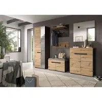 Furnilux Garderobe-opstelling eiken decor