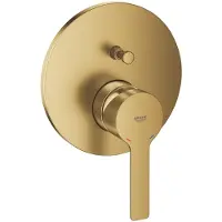 GROHE Lineare Badmengkraan Afbouwset – Inbouw – 2-weg omstelling – SilkMove 46mm – Geborsteld Cool Sunrise