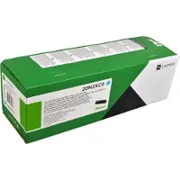 Lexmark 20N2XC0 Toner Cyaan Extra hoge capaciteit