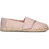 Toms Meisjes Espadrilles Alpargata Rope - Lichtroze - Maat 31