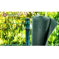 Aquagart 150m schaduwnet, schutting, scherm, tennisscherm, windbeschermingsnet 150g 2m