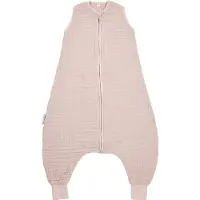 Meyco Baby Uni baby zomer slaapoverall jumper - pre-washed hydrofiel - soft pink - 92cm - 0.5 TOG