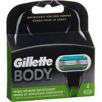Gillette Body Scheermesjes 4 stuks