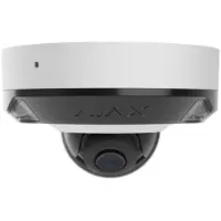 Ajax DomeCam Mini HL Wit 5MP Hybride Verlichting IP Camera