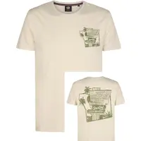 Petrol Industries Heren shirt m-1060-tsr604 0112 seashell