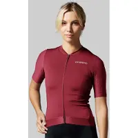 Acelera Pro Wielershirt - Fietsshirt Dames Korte Mouw - Wielrenshirt - Fietskleding - Rood - Maat XXXL