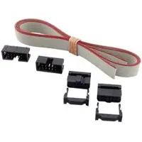 Bkl Electronic 10122100 Pinconnectorset Met trekonlasting Rastermaat: 2.54 mm Totaal aantal polen: 10 Aantal rijen: 2 1 set(s)