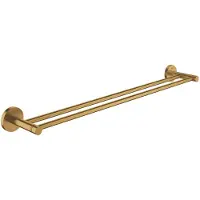 GROHE Start Dubbele Handdoekhouder – 600 mm – Wandmontage – Metaal – Geborsteld Cool Sunrise