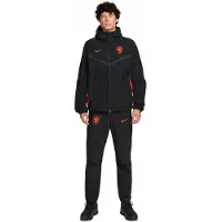Nike Nederland Tech Woven Trainingspak 2026-2028 Zwart Oranje
