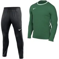 Nike Dri-FIT Park 26 Trainingspak Donkergroen Zwart