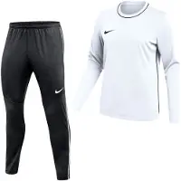 Nike Dri-FIT Park 26 Trainingspak Dames Wit Zwart
