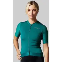 Acelera Pro Wielershirt - Fietsshirt Dames Korte Mouw - Wielrenshirt - Fietskleding - Groen - Maat XL