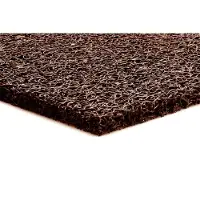 Gj Floors - Schoonloopmat spaghetti Elite | Bruin - Breedte: 1,20 meter - Dikte: 15 mm - Materiaal: Polymeren