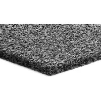 Gj Floors - Schoonloopmat spaghetti Elite | Grijs - Breedte: 1,20 meter - Dikte: 15 mm - Materiaal: Polymeren