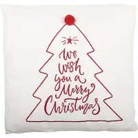 Clayre & Eef Sierkussen 45x45 cm Wit Polyester