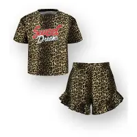 Vingino Girls Waranda Pyjama Multicolor Brown Size: M | Nightwear Outlet | kids | Bruin