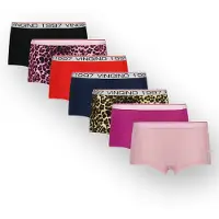 Vingino short - roze/zwart/rood (set van 7) Slip Meisjes Katoen Meerkleurig - maat 170/176