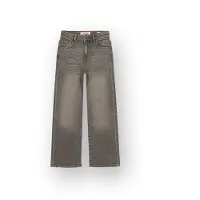 Vingino flared jeans grey denim Grijs Effen - maat 170